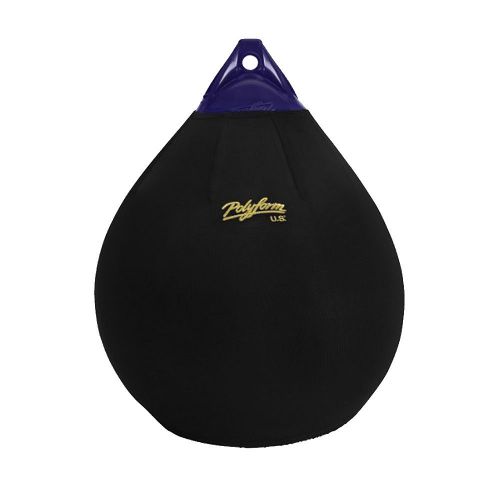 Polyform fender cover black f/a-5 ball style -efc-a5