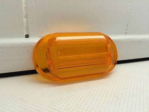 Nos yankee 79 amber clearance marker light lens