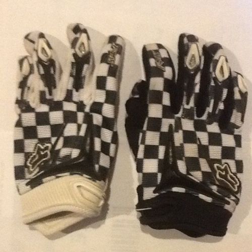 Fox racing kids size m &#034;360&#034; motocross gloves