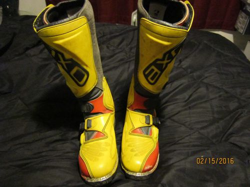 Axo racing rc5 size 10 moto cross boots