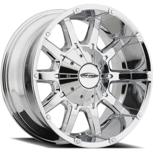 20x9 chrome pro comp series 50 50 8x170 -12 wheels 33x12.50r20lt tires