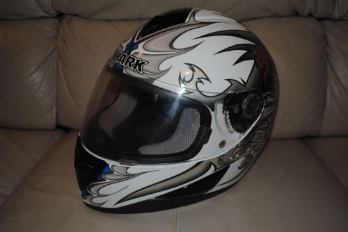 Shark s 650 wings motorcycle helmet, size m/57-58 cm, good condition