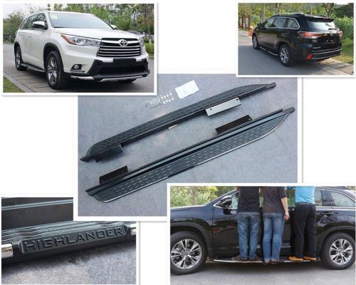 Us design fit toyota highlander kluger 2014-17 side step running board nerf bar