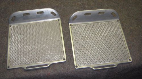 Running board step plates