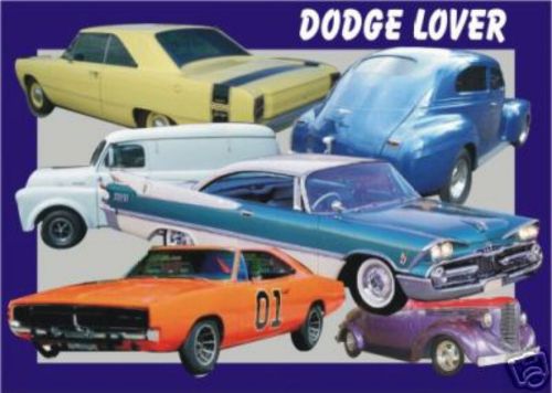 Dodge  collector  car mouse pad