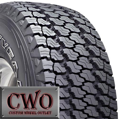 4-new goodyear wrangler silent armor 245/75-16 tires