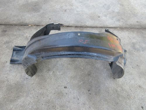 99 bmw z3 m roadster e36 fender liner, wheel well splash guard, rhf 8397686