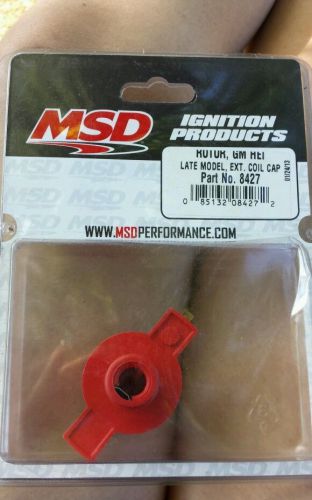 Msd rotor external coil cap for gm hei late model 8427