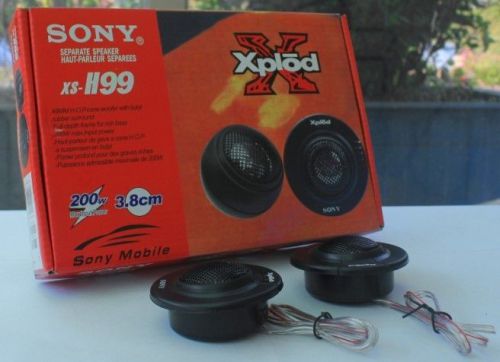 Cheap !!!! cheap !!!! 1 pair   sony xs-h99 new tweeter car audio car speaker