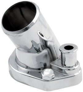 Allstar performance all30174 45 degree chrome swivel water neck for sb ford