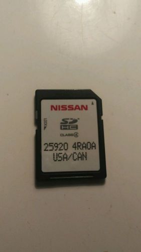 Nissan sd naviagtion card