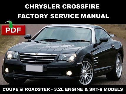 2004 - 2008 chrysler crossfire srt-6 coupe factory service repair fsm manual