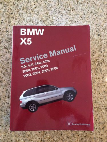 Bmw e53 x5 2000-2006 3.0i 4.4i 4.6is 4.8i service repair manual bentley