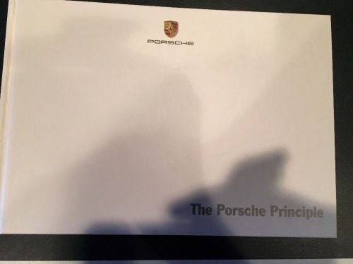 Brand new official porsche hardcover book &#034;the porsche principle&#034; - rare!