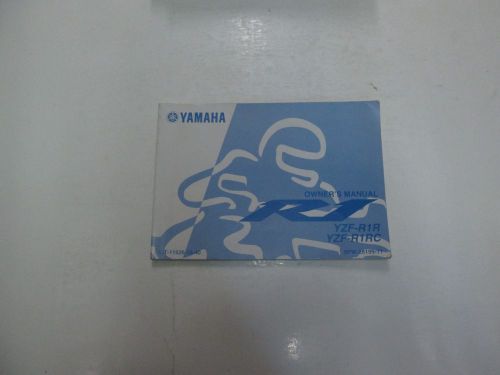 2003 yamaha r1 yzf-r1r yzf-r1rc owners manual minor wear factory oem book 03 ***