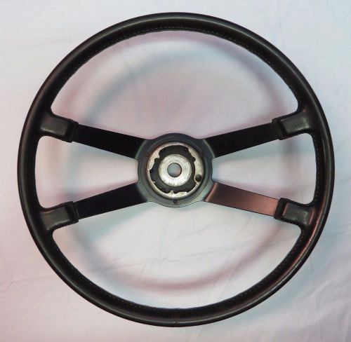 69-73 porsche 911 912 400mm leather steering wheel # 901 347 081 10 - very nice