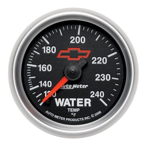 Auto meter 3632-00406 gm series; mechanical water temperature gauge