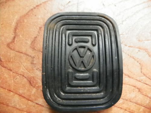 Vw manual transmission clutch/brake pedal pad 1960s - 70s 311721173 vintage
