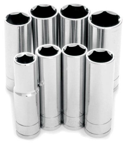 Performancetool w32300 8pc 1/2&#034; dr sae dw socket set