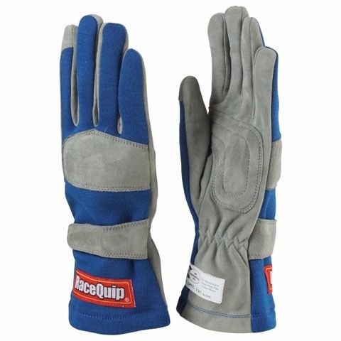 Racequip 351023 driving gloves medium blue imca dirt track
