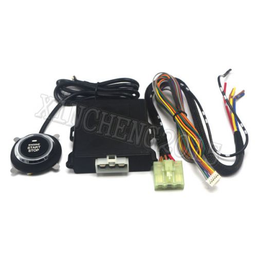 Intelligent auto engine start stop alarm system remote control anti-theft alarm