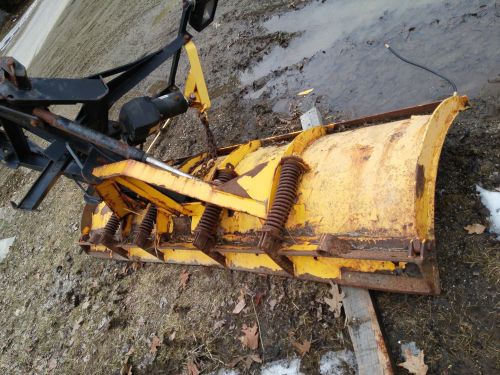 8 ft fisher snow plow minute mount used