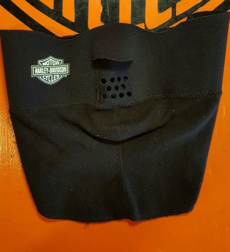 Harley davidson half face mask w / air holes wind &amp; dust protection