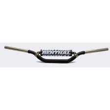 Renthal twinwall rc high pad black handlebars p# 800718 new!!