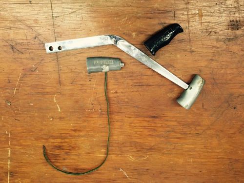 Vintage hurst shifter t handles w/button linelock transbrake vertigate