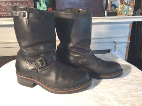 Mens sz 9 j c penney motorcycle engineer boots biltrite soles true vintage