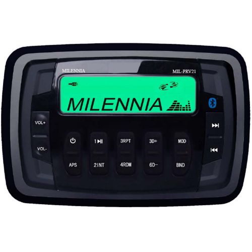 Milennia milprv21 prv21 am/fm/usb/bluetooth stereo