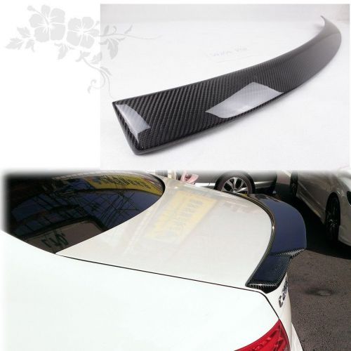 Carbon benz w204 c74 style carbon fiber trunk spoiler 4dr + roof window