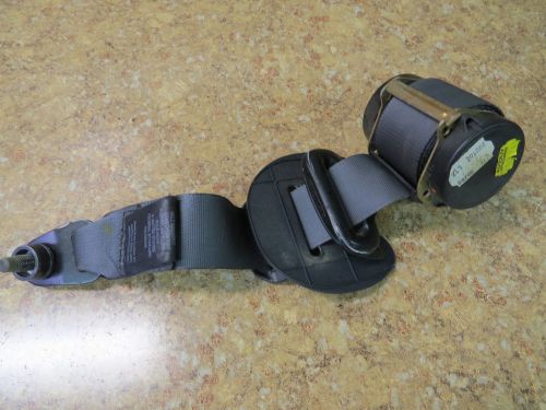 02-05 land rover freelander rr right rear passenger seat belt