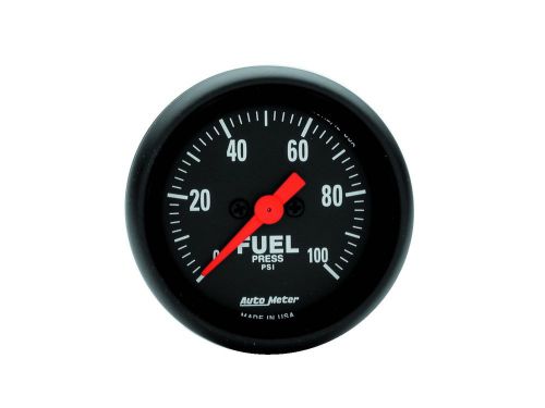 Auto meter 2663 z-series; electric fuel pressure gauge