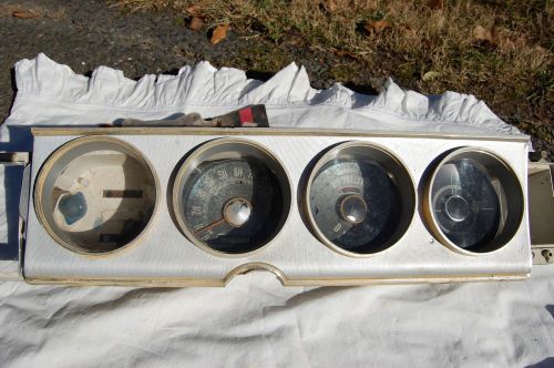 Mopar  1964 plymouth dodge b body dash cluster