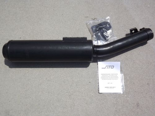 Sito honda cbr cbr600 cbr 600f 600 f 88 89 90 muffler exhaust slip on new 5/4