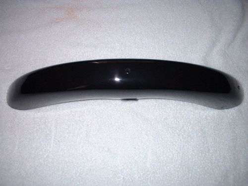 Honda c110 ca110 front fender nos aftermarket - black - beautiful !