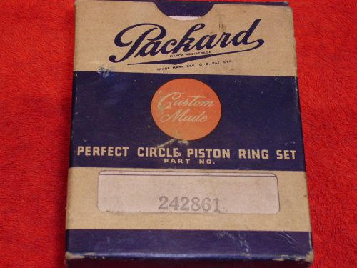 1937-39  packard  super 8  piston ring set. .020.