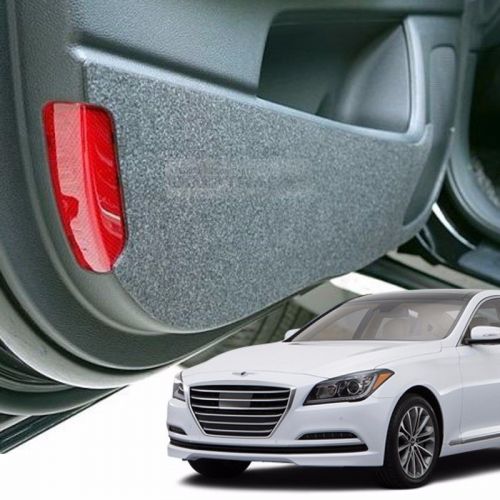 Felt door shield cover scratch sticker kick protector for hyundai 14-16 genesis