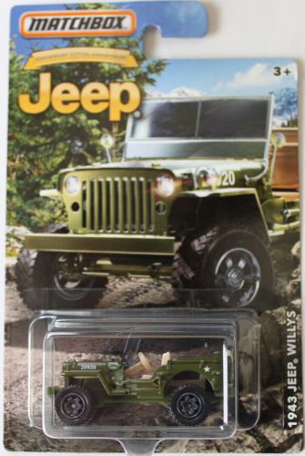 Matchbox jeep willys mb us army military cj m38 gpw bantam quad ford world war