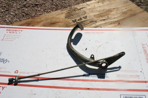 1973 honda cb125s oem brake pedal w/bar