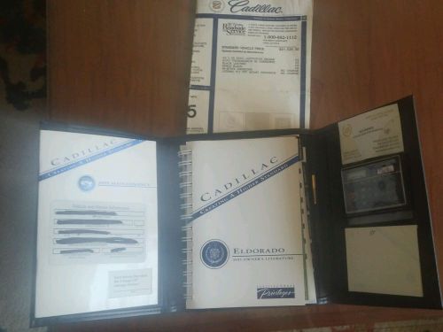 Full owners manual for 1995 cadillac eldorado