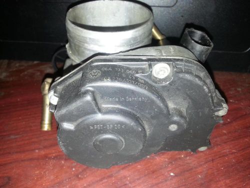 Volkswagen jetta throttle body throttle body assembly; model vin m (8th digit)