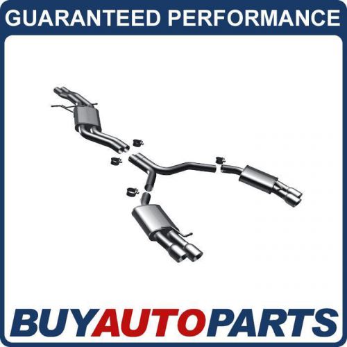 Brand new magnaflow performance cat-back exhaust system for audi s5