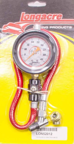 Longacre 52012 liquid filled 2½” gid tire gauge 0-45 by ½ lb imca