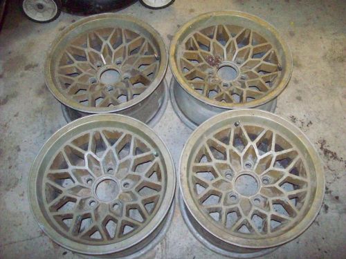 Pontiac trans am 15 x 8 snowflake wheels set of 4