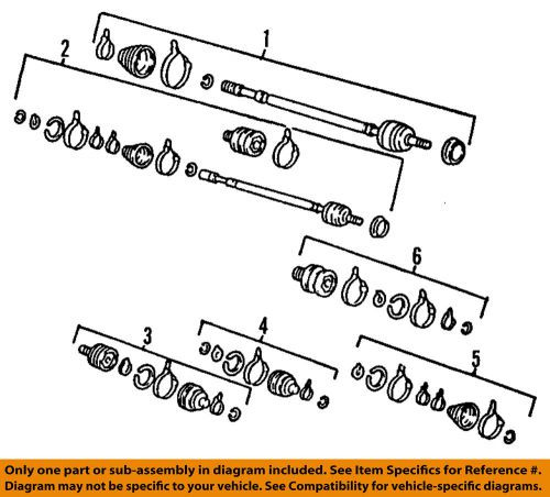 Mitsubishi oem 87-89 precis-front outer boot 4950921a00