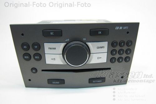 Radio cd player opel antara 2.0 cdti 05.06- cd30 mp3344182129 13251056