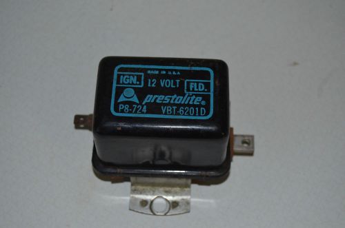 Prestolite 12 volt regulator p8-724 vtb-6201d