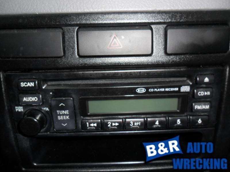 Radio/stereo for 03 04 05 kia rio ~ recvr sdn 4 dr am-fm-stereo-cd player